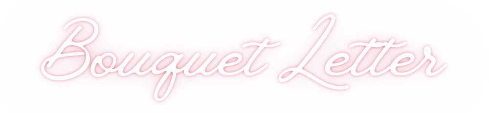 Classic-ブーケレター